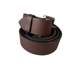 Timberland Leather Belt 38 Dark Brown Classic Everyday